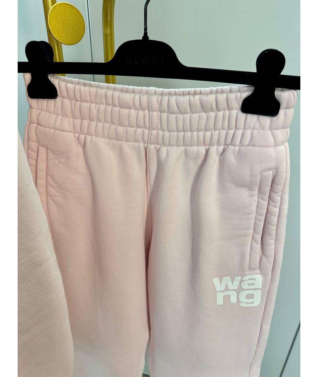 ALEXANDER WANG Розовый хлопковый спортивные костюмы, фото 3