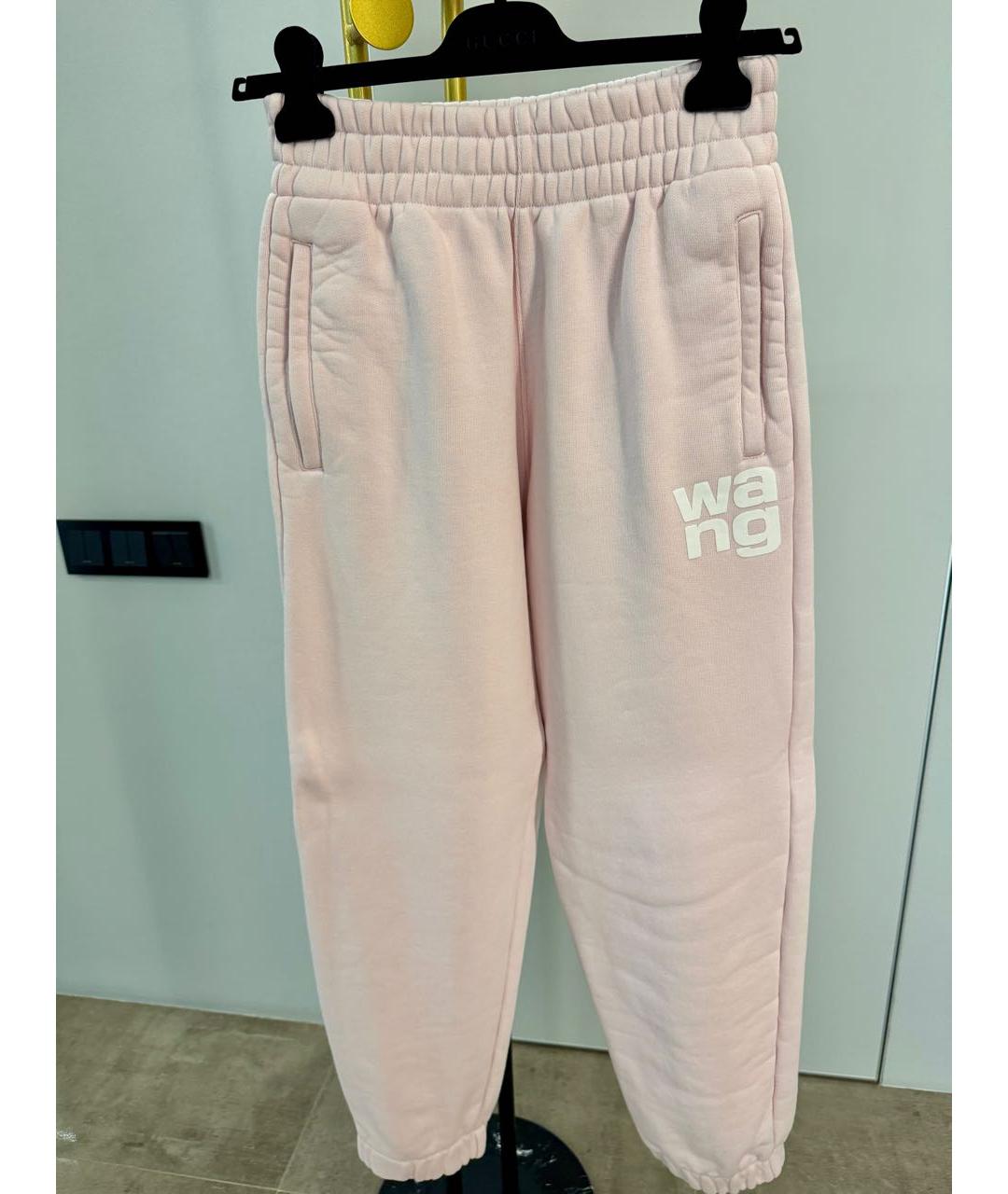 ALEXANDER WANG Розовый хлопковый спортивные костюмы, фото 2