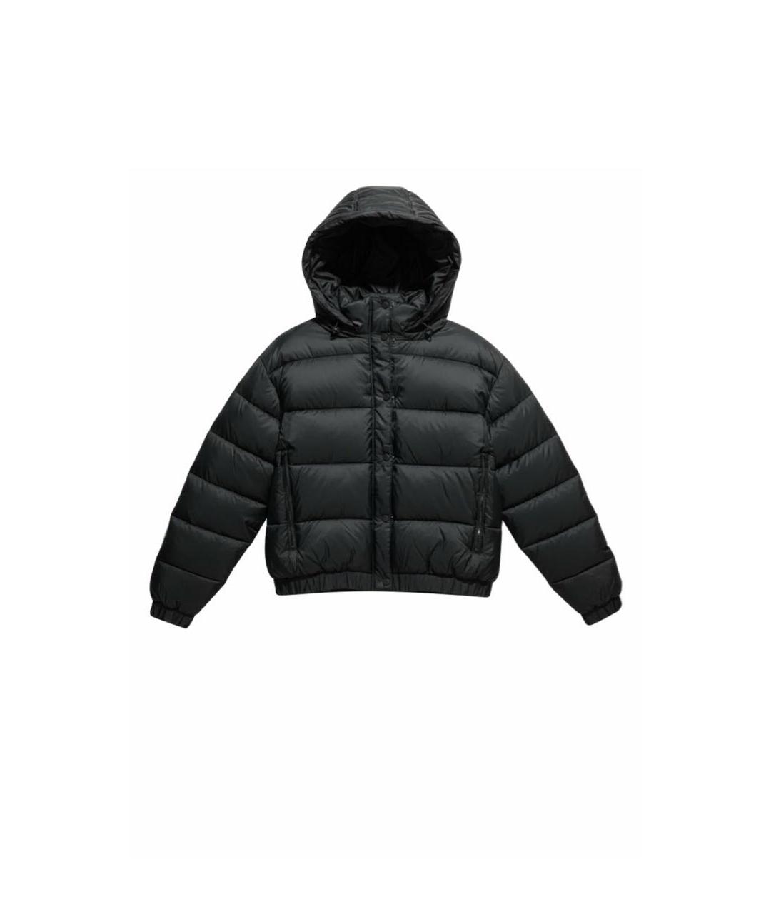 ALO YOGA Черная полиэстеровая куртка, фото 1