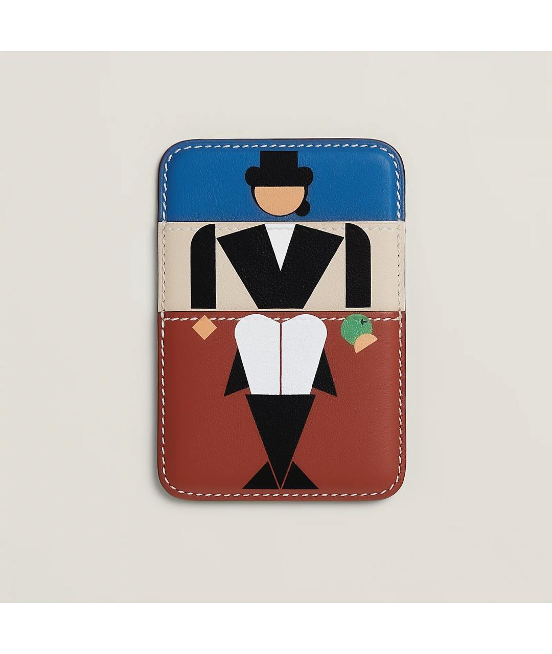 HERMES Мульти кожаный кардхолдер, фото 5