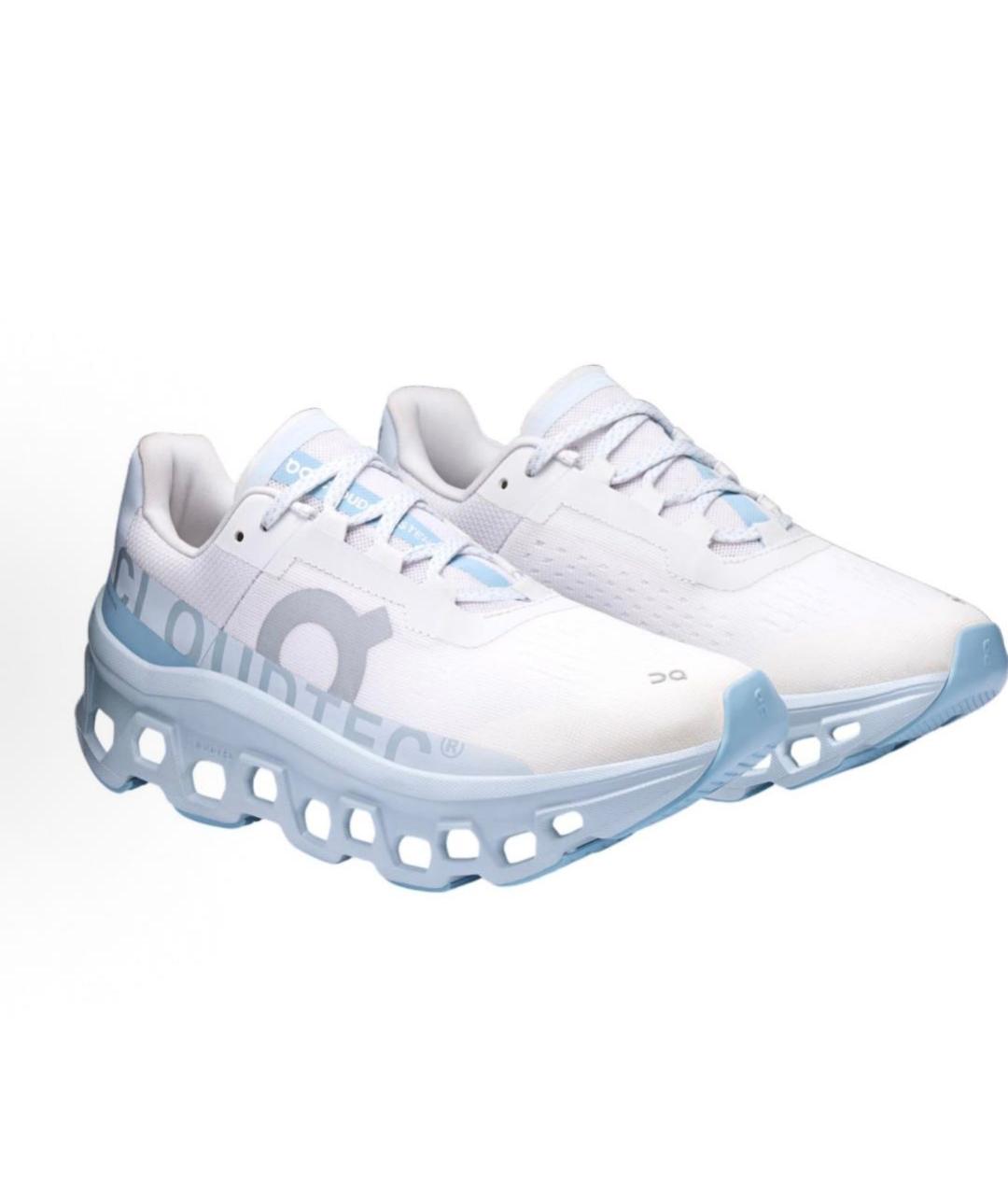 ON Белые текстильные кроссовки, фото 3