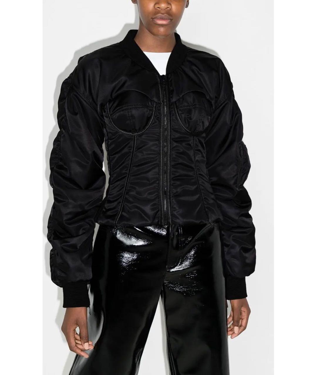 DOLCE&GABBANA Черная полиамидовая куртка, фото 7