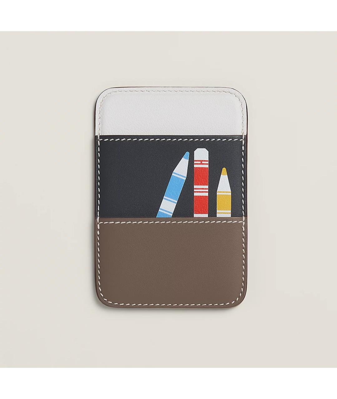 HERMES Мульти кожаный кардхолдер, фото 5