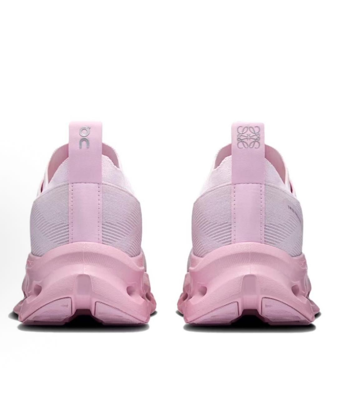 ON Розовые текстильные кроссовки, фото 5