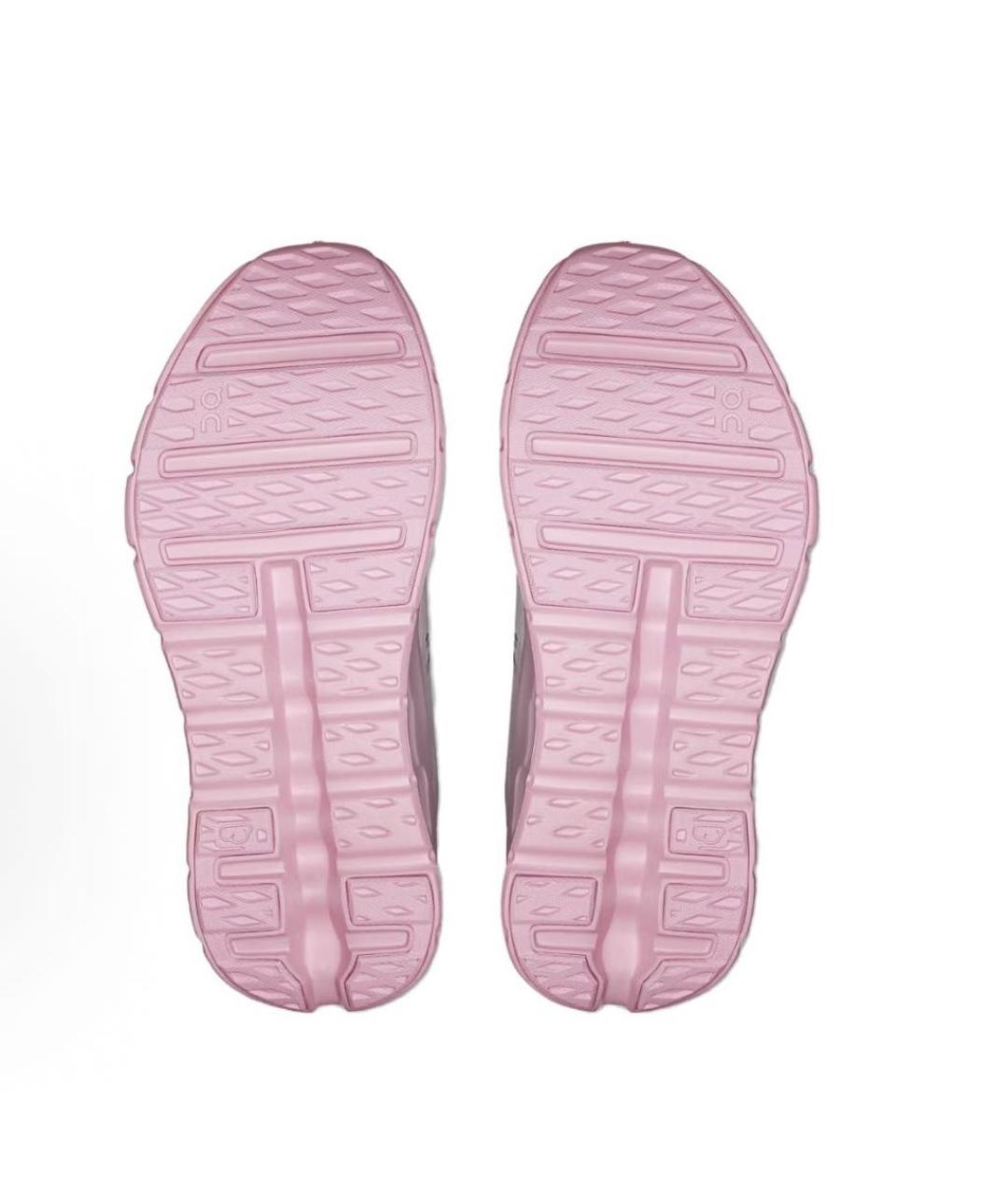 ON Розовые текстильные кроссовки, фото 6