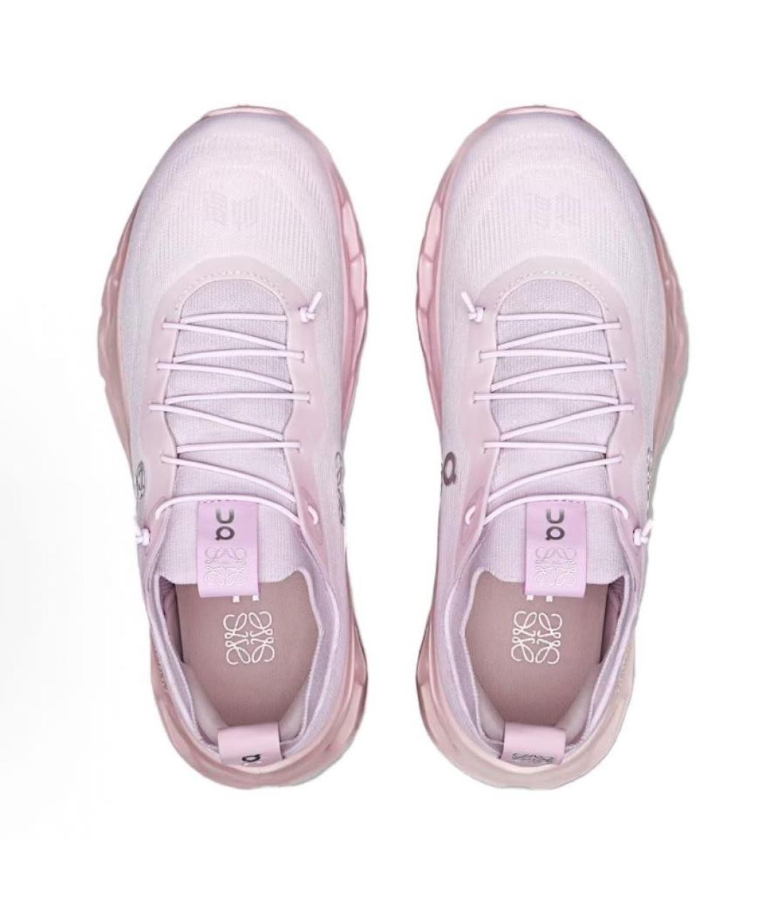 ON Розовые текстильные кроссовки, фото 4