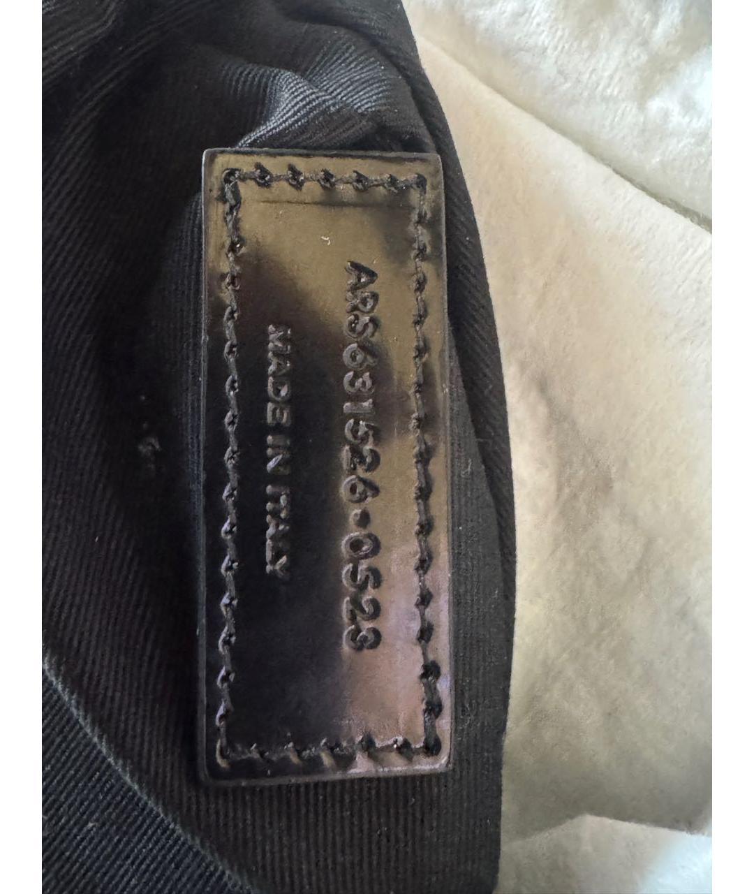 SAINT LAURENT Черная сумка через плечо из лакированной кожи, фото 8