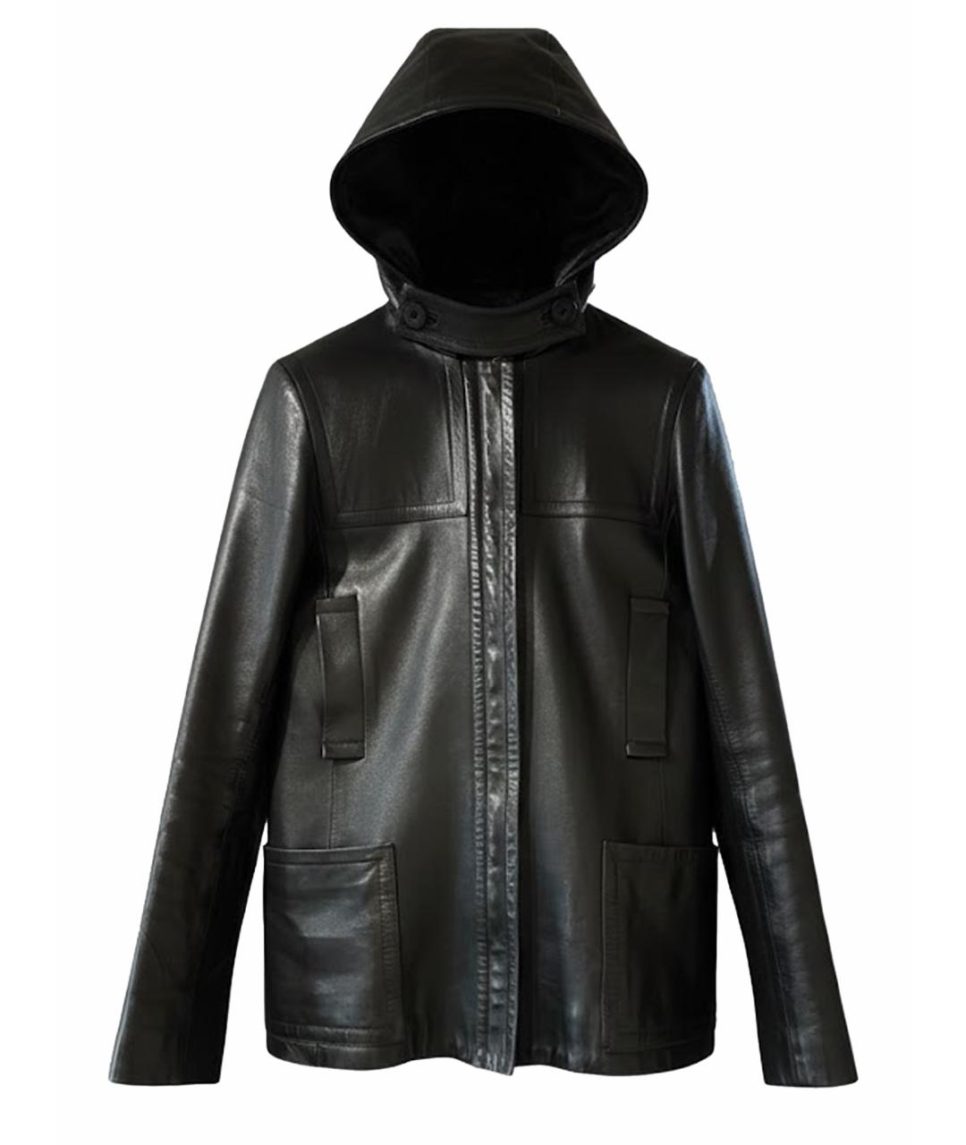 CELINE Черная кожаная куртка, фото 1