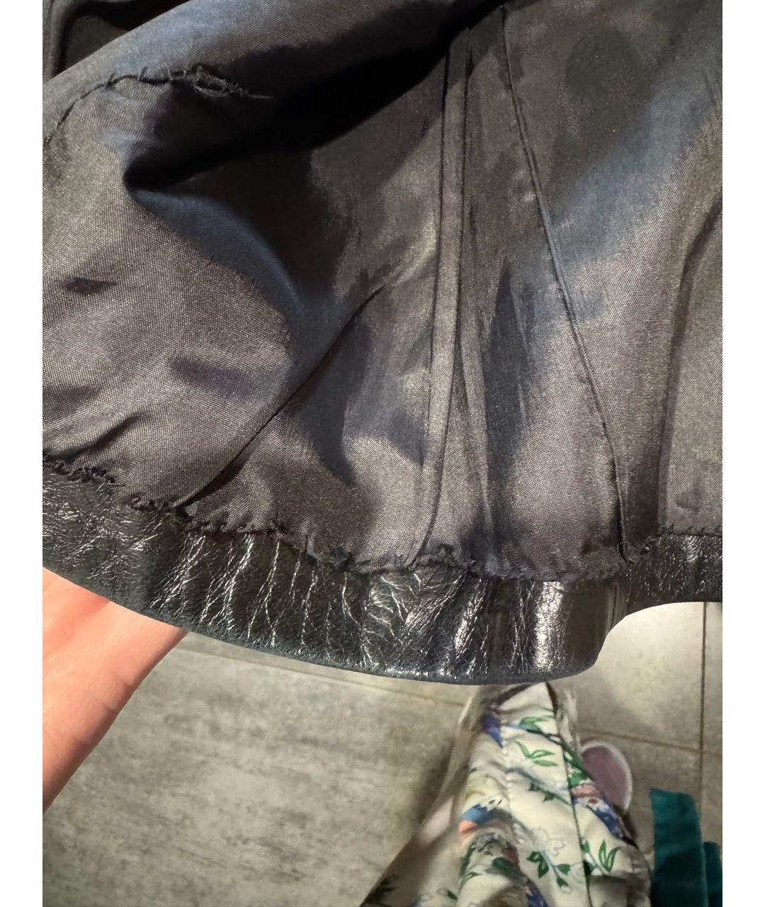 CELINE Черная кожаная куртка, фото 8