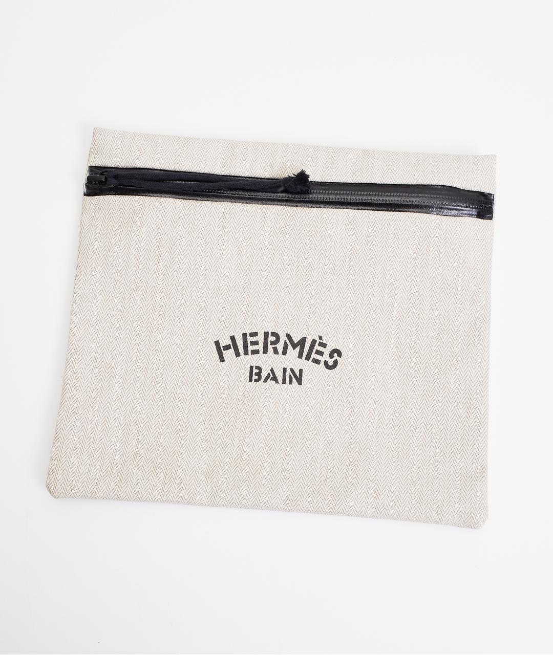 HERMES Черный полиамидовый купальник, фото 4