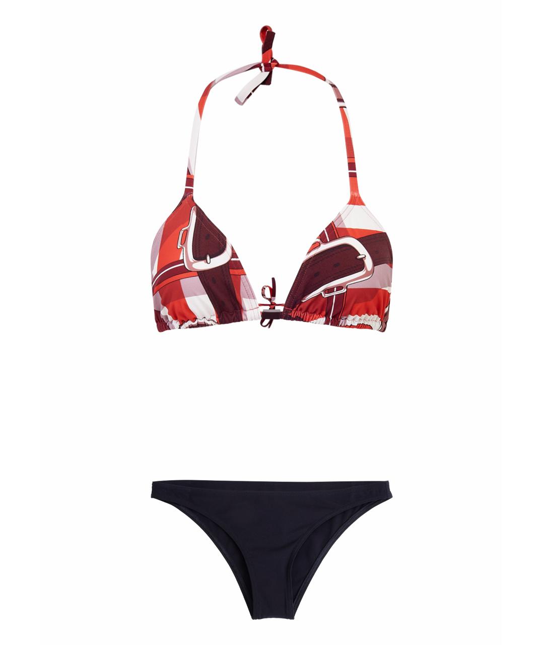 HERMES Черный полиамидовый купальник, фото 1