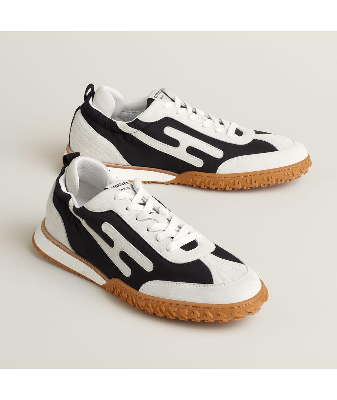 HERMES Мульти синтетические низкие кроссовки / кеды, фото 2