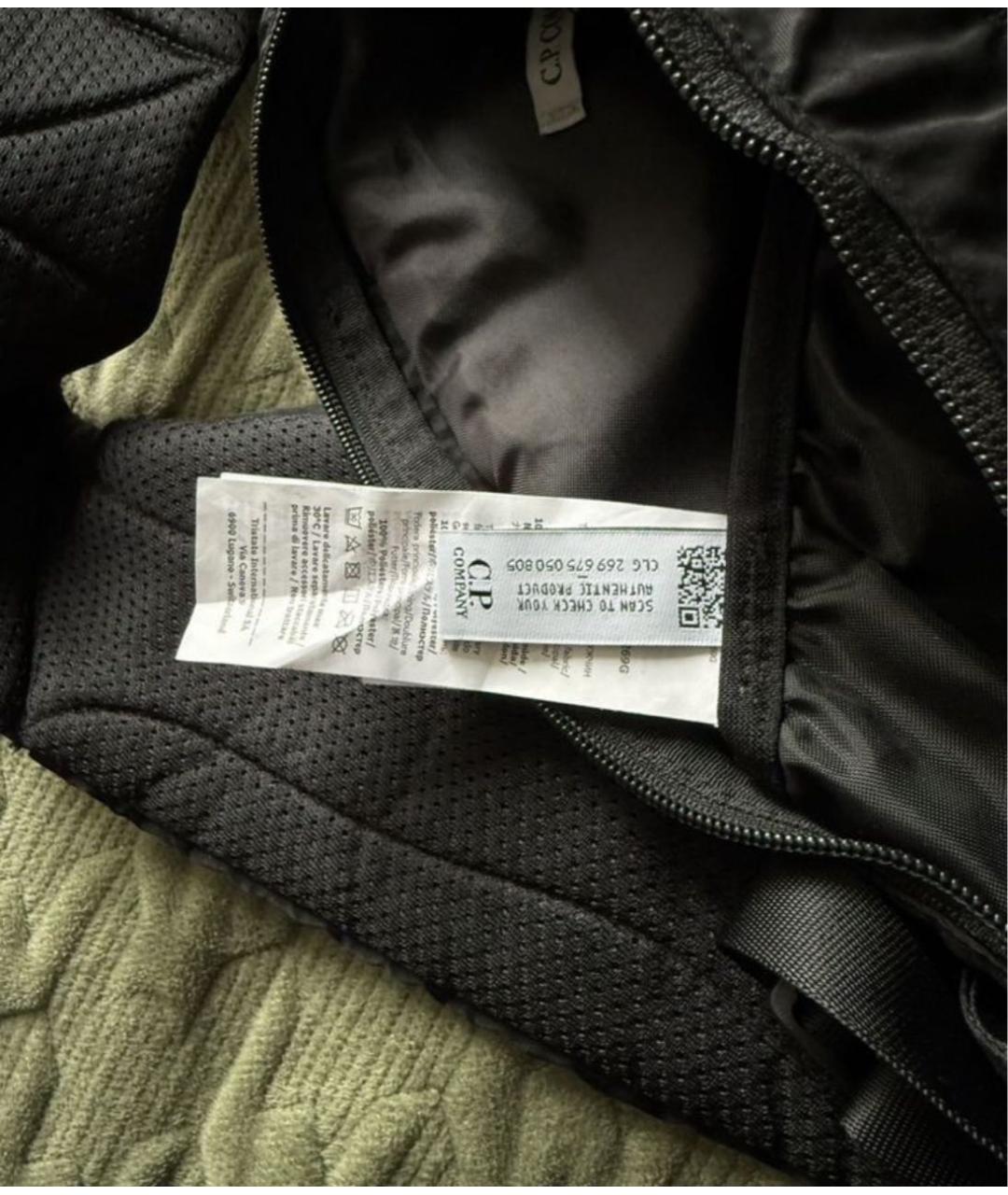 CP COMPANY Черная сумка на плечо, фото 4