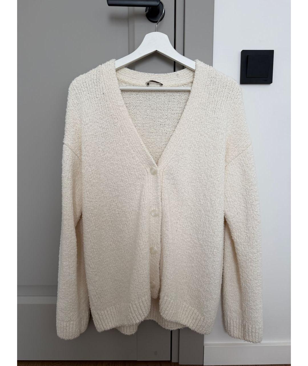 12 STOREEZ Белый хлопковый кардиган, фото 4
