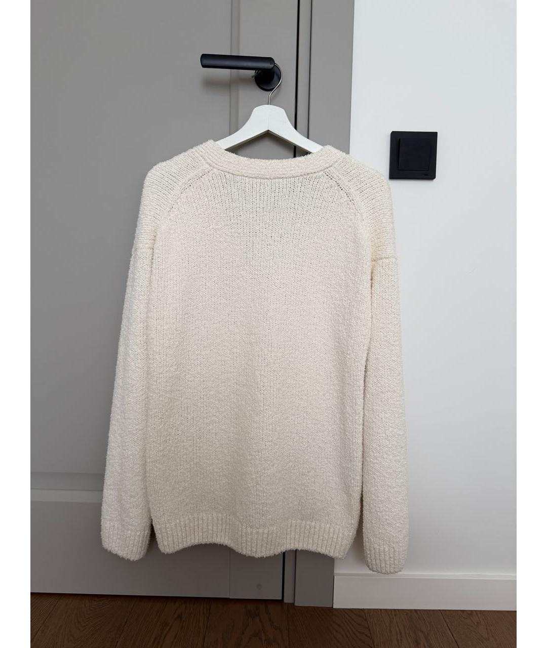 12 STOREEZ Белый хлопковый кардиган, фото 5