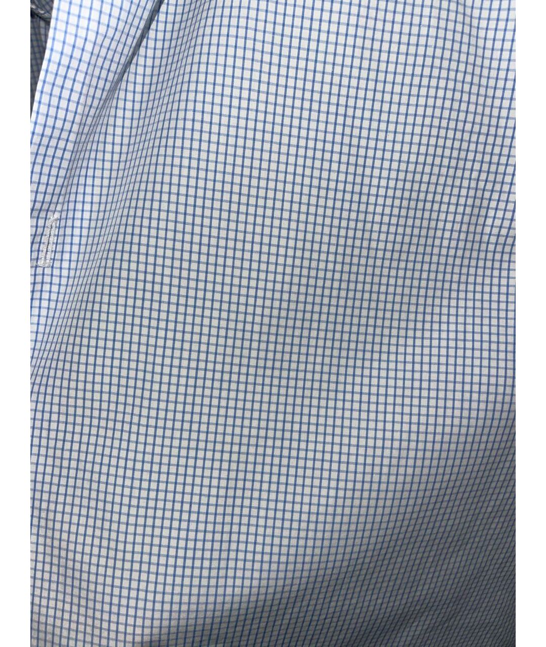 CORNELIANI Голубая хлопковая классическая рубашка, фото 4