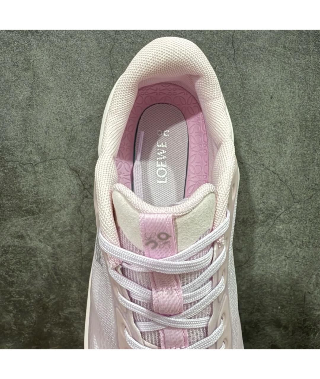 ON Розовые текстильные кроссовки, фото 7