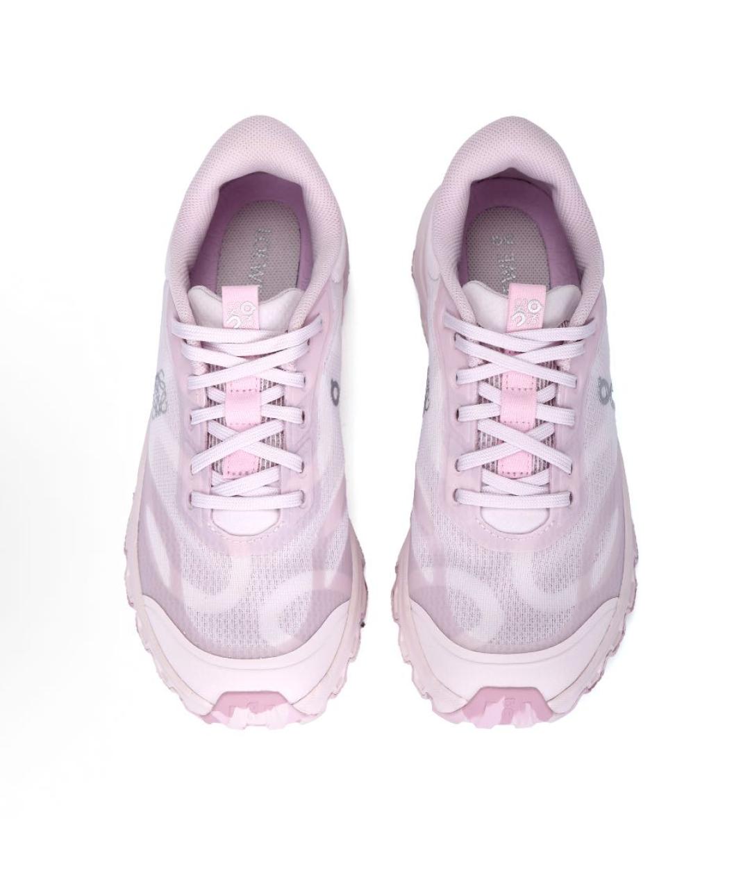 ON Розовые текстильные кроссовки, фото 2