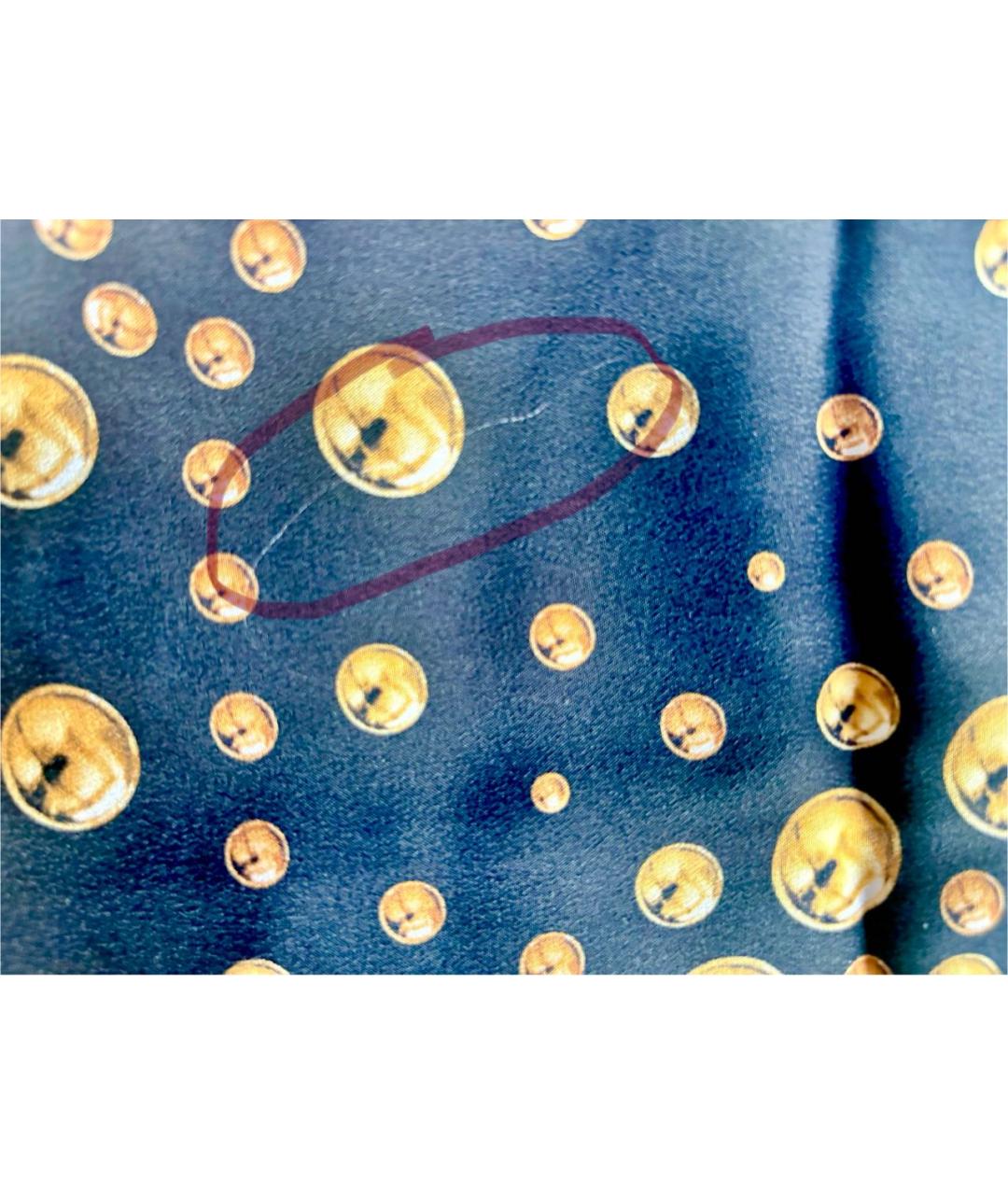 MOSCHINO Мульти шелковый платок, фото 5