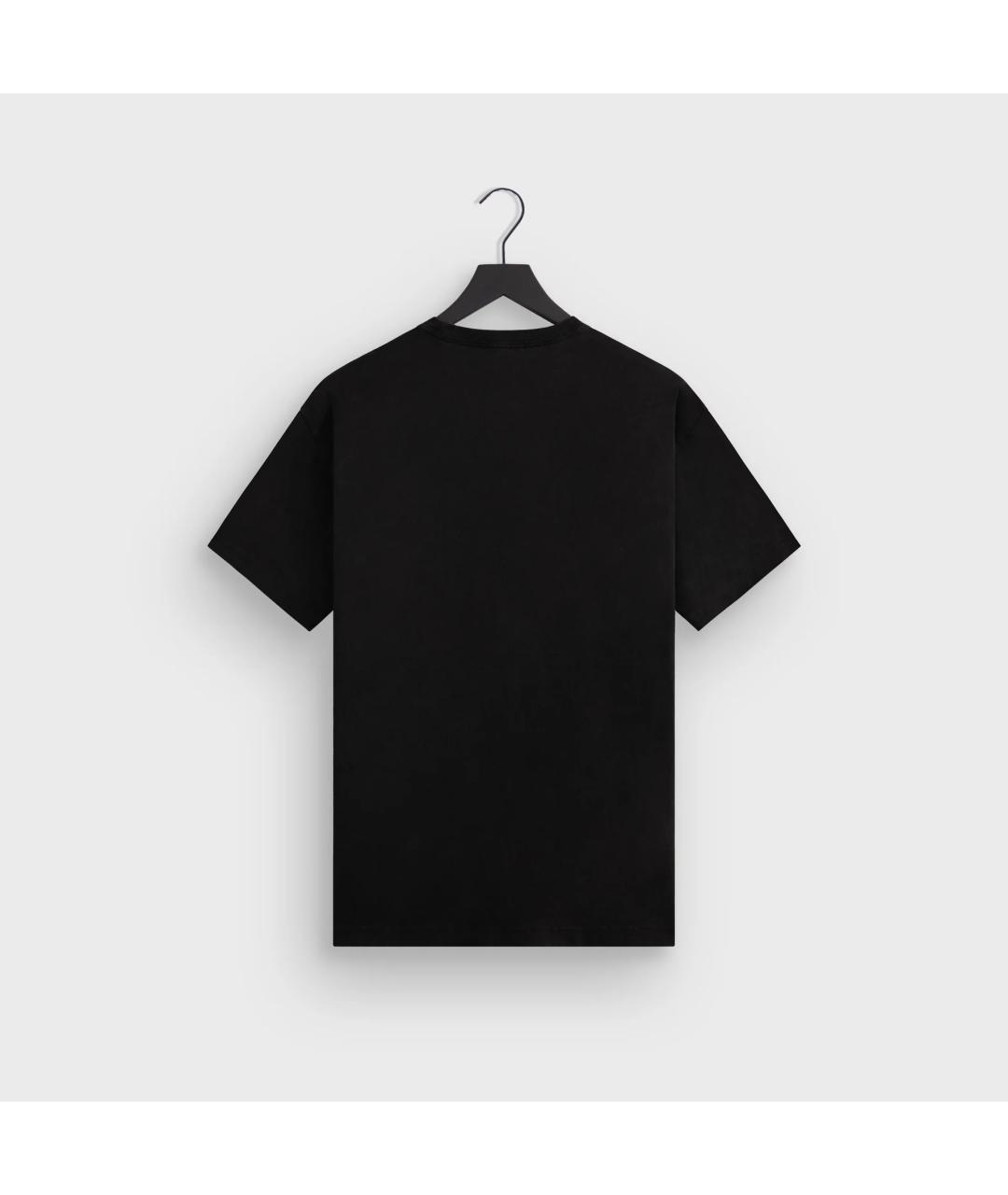 KITH Черная хлопковая футболка, фото 2