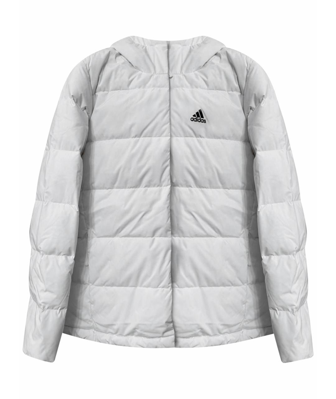 ADIDAS Белый пуховик, фото 1