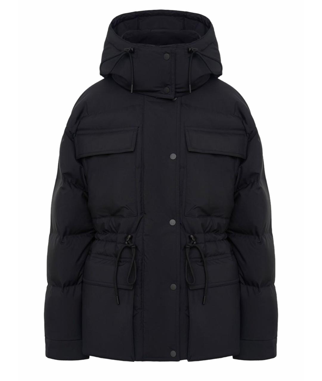 12 STOREEZ Черный полиэстеровый пуховик, фото 1