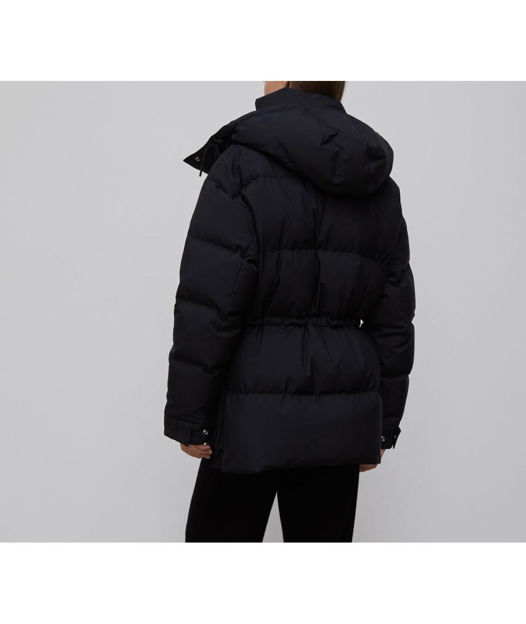 12 STOREEZ Черный полиэстеровый пуховик, фото 3