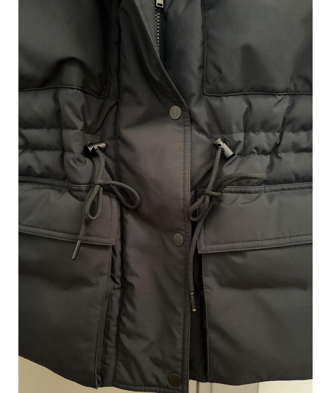 12 STOREEZ Черный полиэстеровый пуховик, фото 7