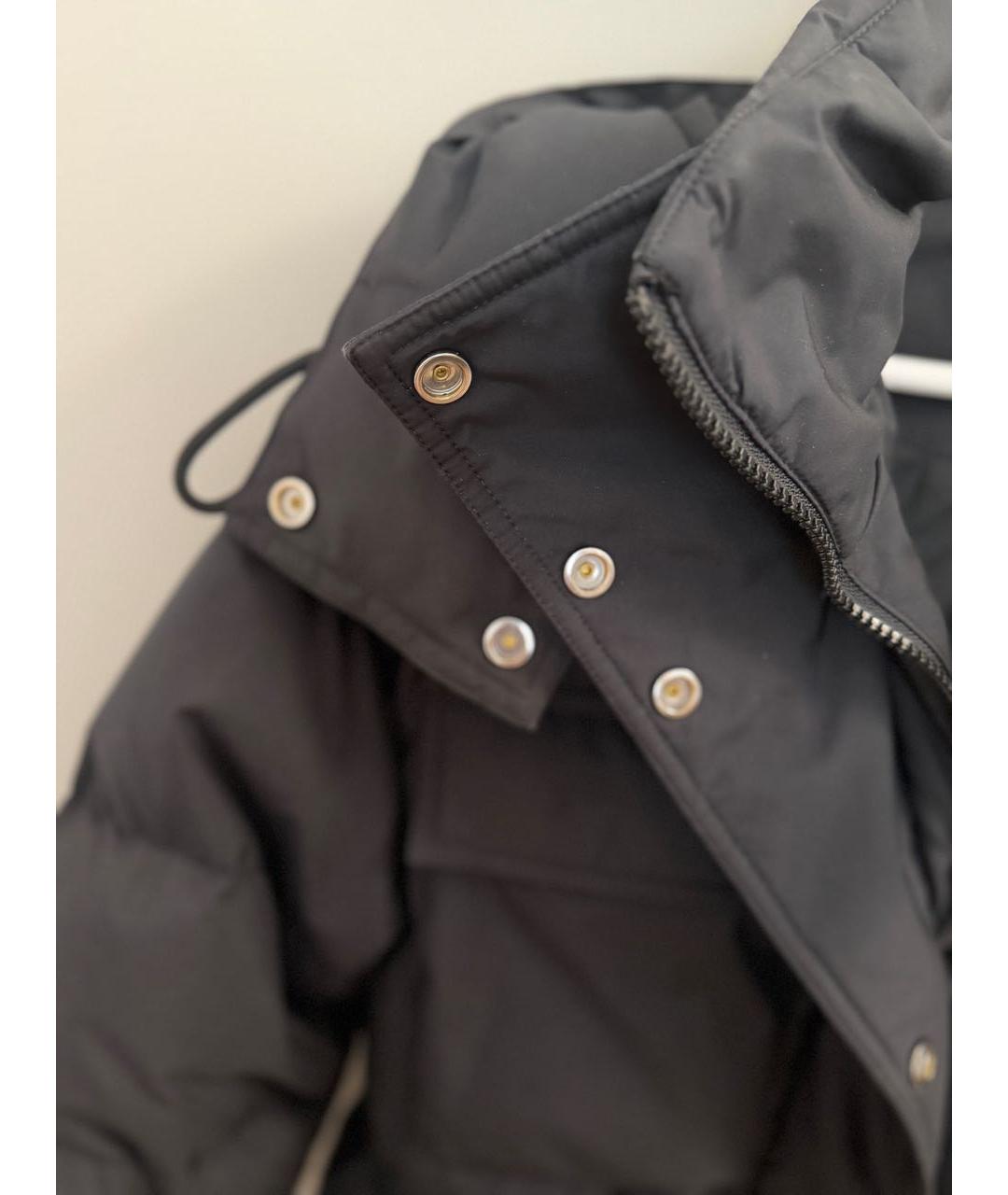 12 STOREEZ Черный полиэстеровый пуховик, фото 8