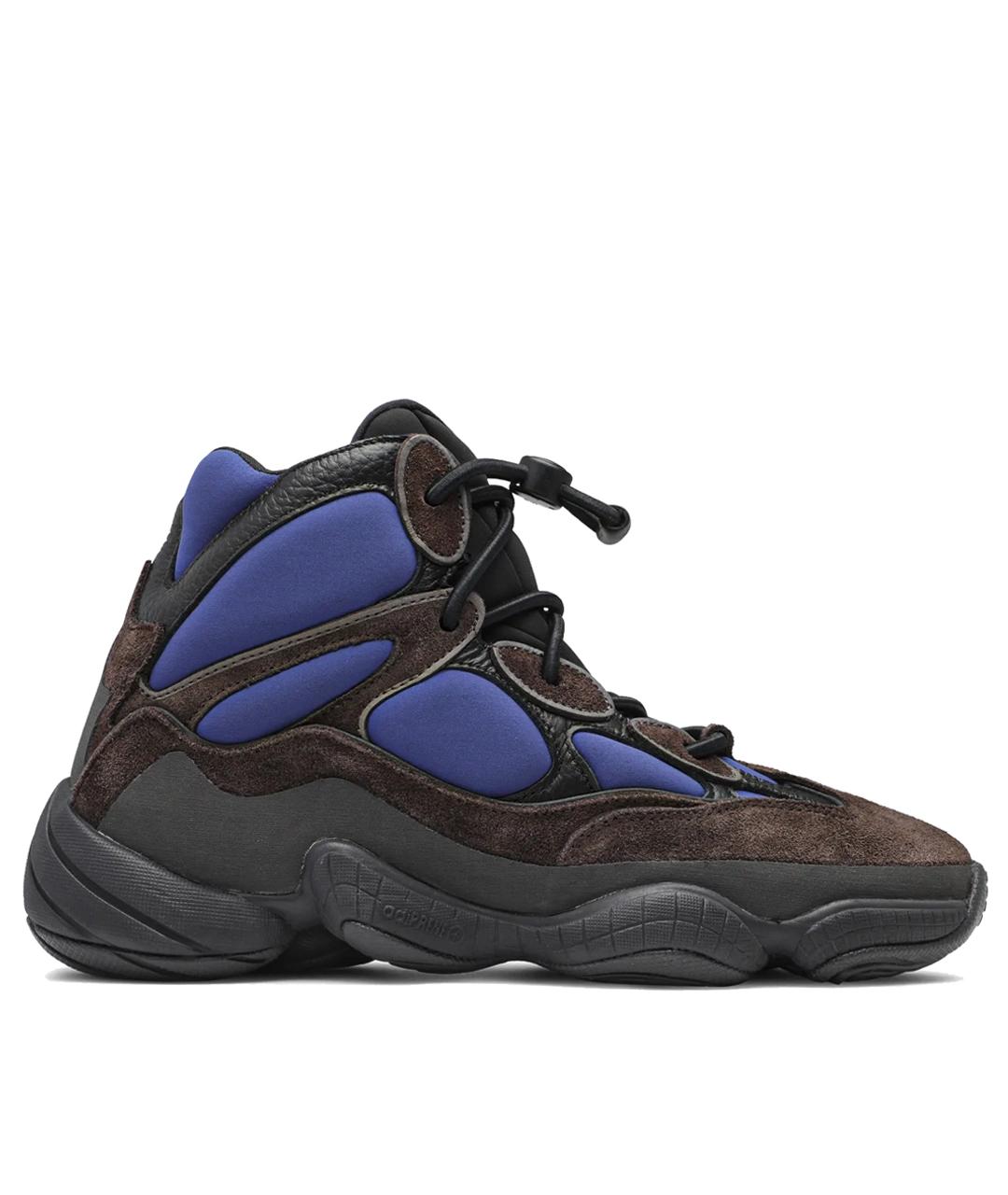 ADIDAS YEEZY Кожаные высокие кроссовки / кеды, фото 1