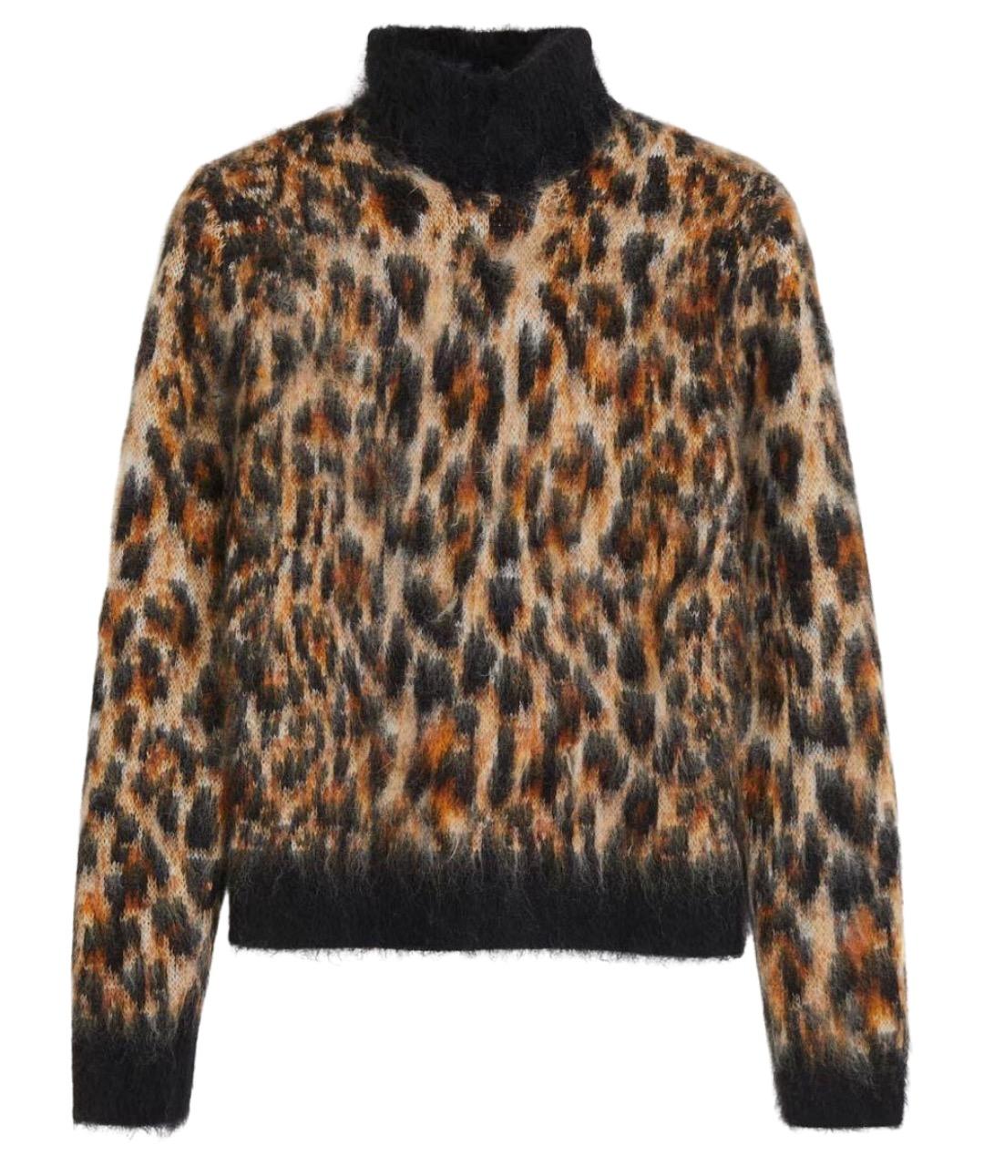 PACO RABANNE Коричневый джемпер / свитер, фото 1