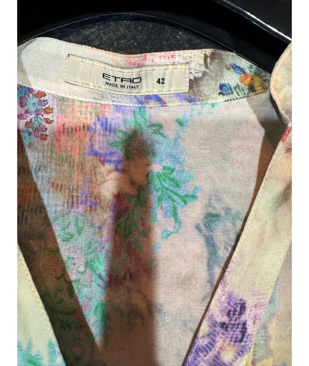 ETRO Мульти шелковая блузы, фото 3