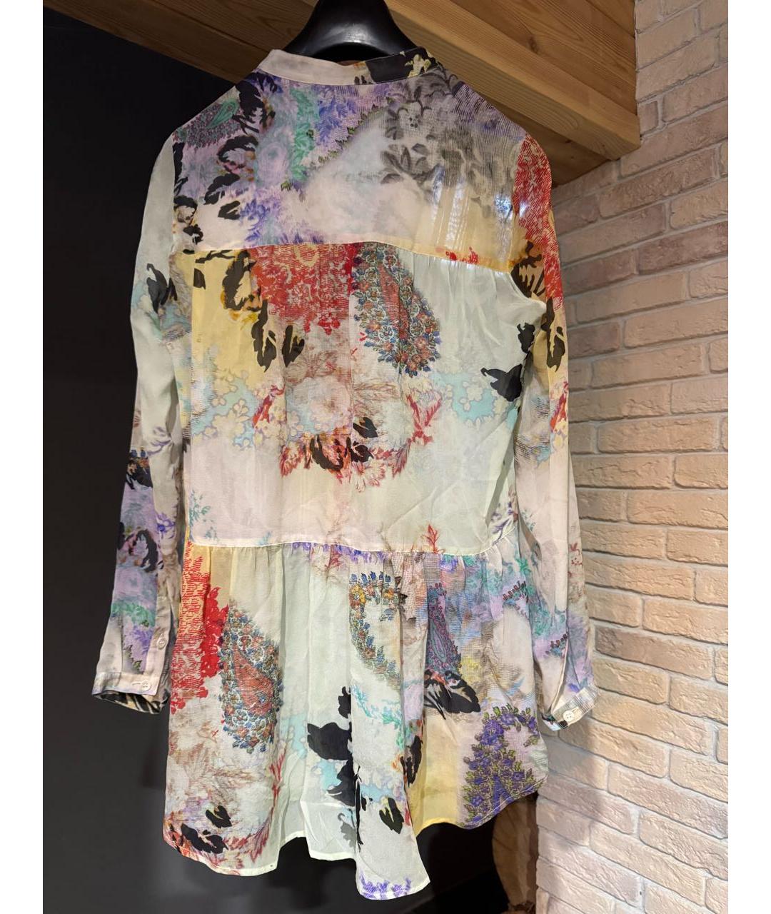 ETRO Мульти шелковая блузы, фото 2