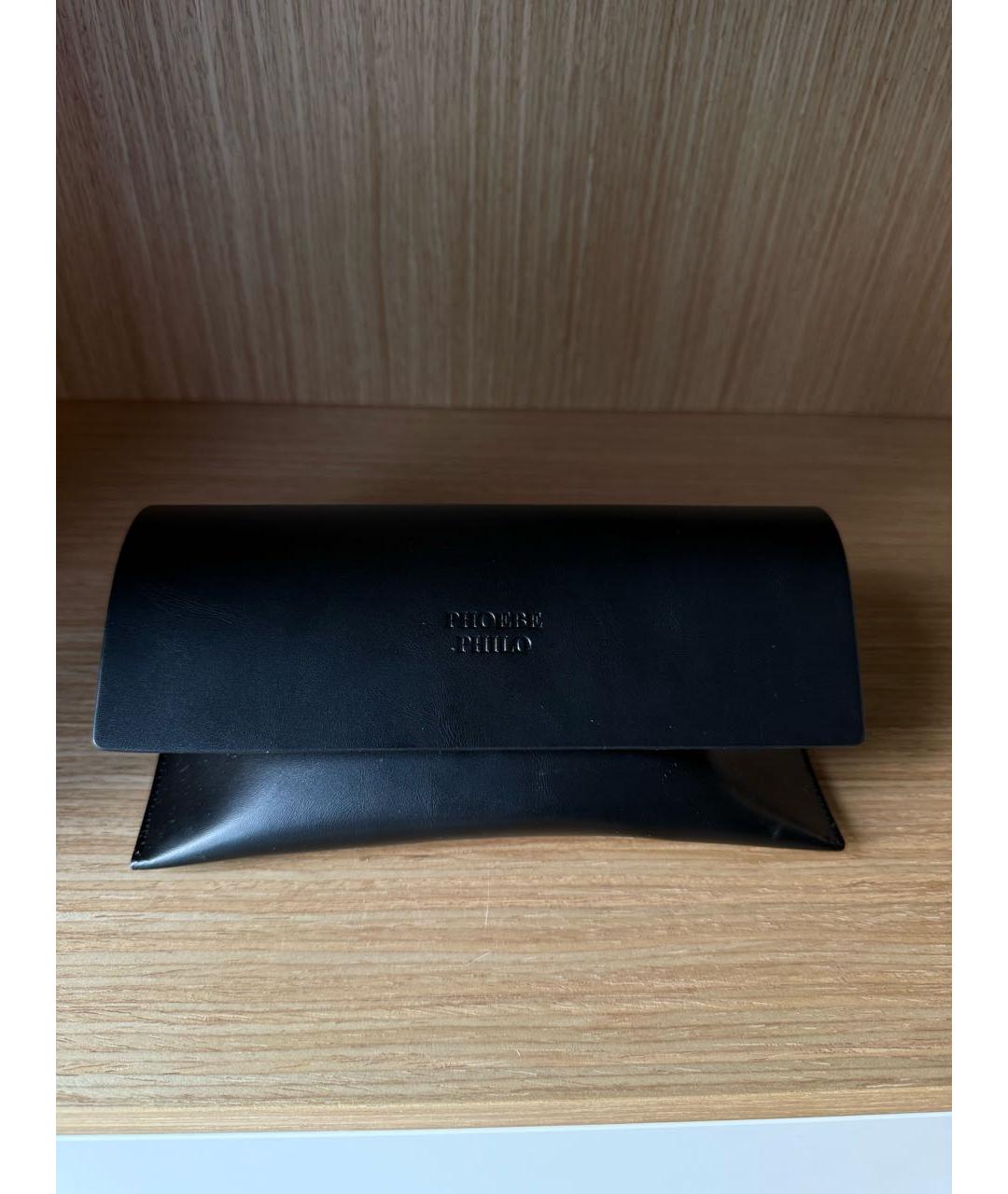 PHOEBE PHILO Желтые пластиковые солнцезащитные очки, фото 4