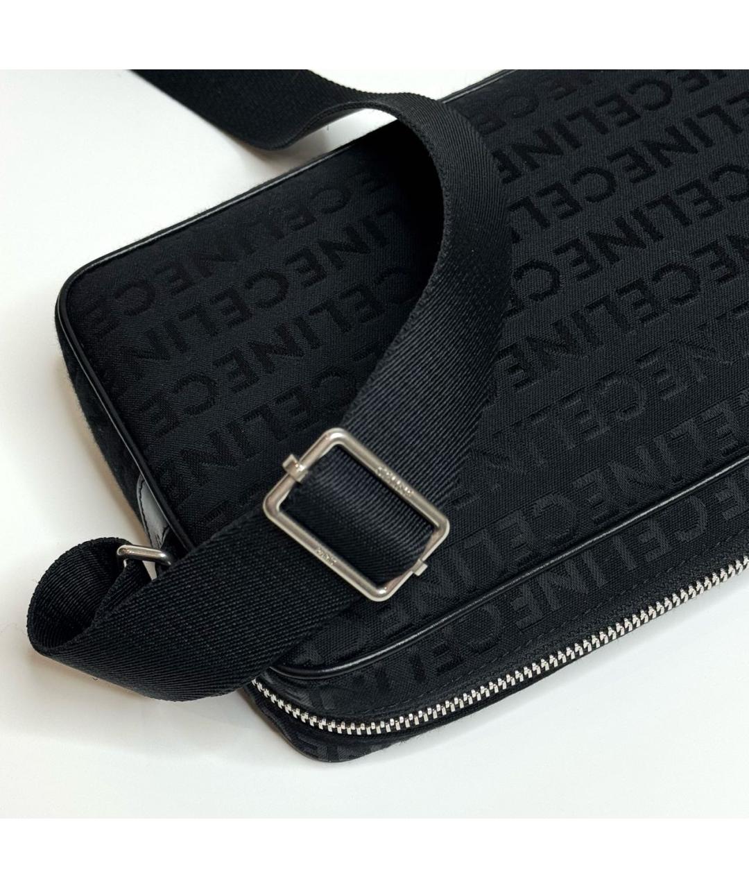 CELINE Черная сумка на плечо, фото 6