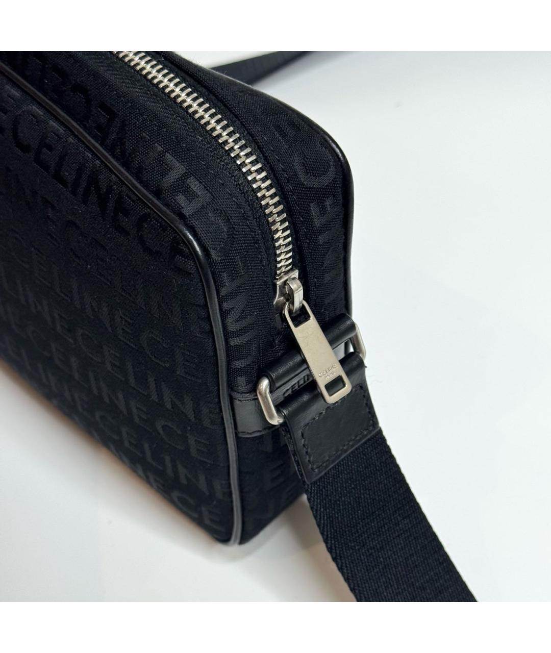 CELINE Черная сумка на плечо, фото 5