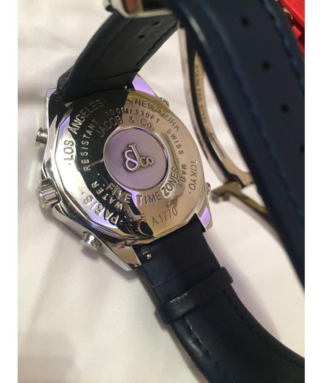 JACOB&CO Черные часы, фото 5