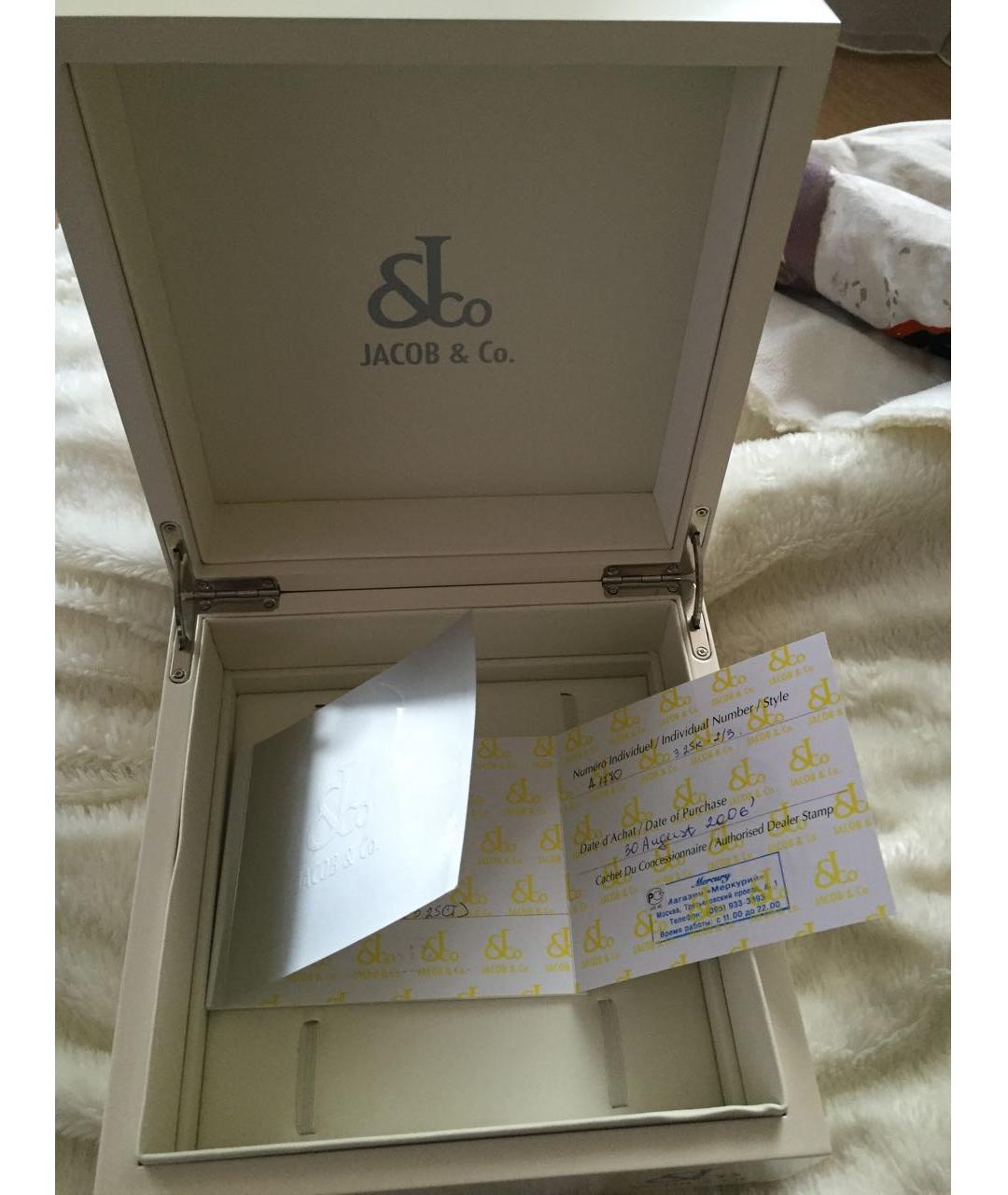 JACOB&CO Черные часы, фото 6