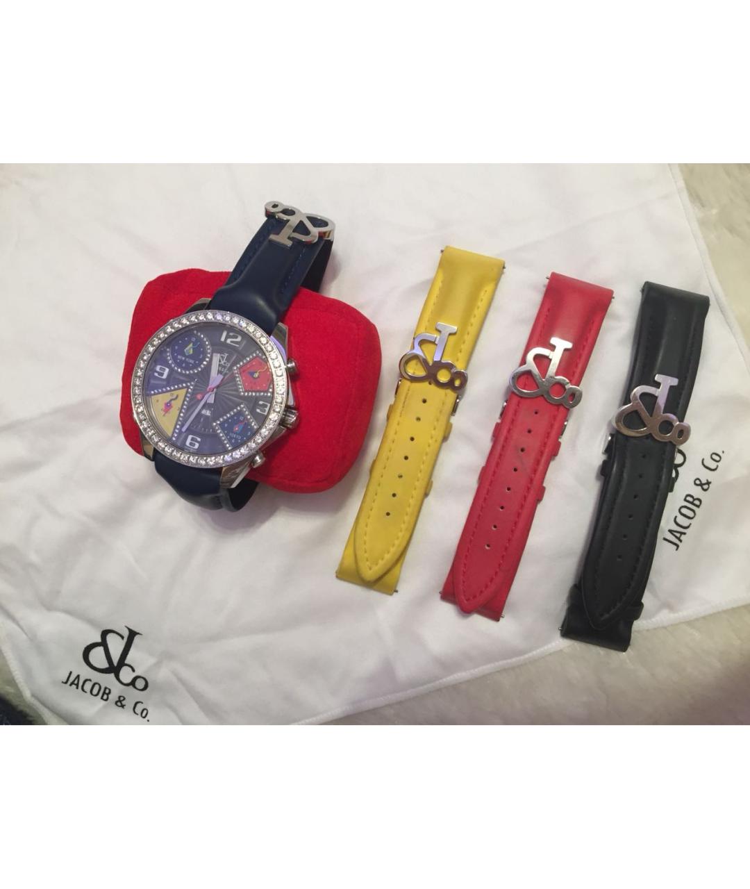 JACOB&CO Черные часы, фото 2