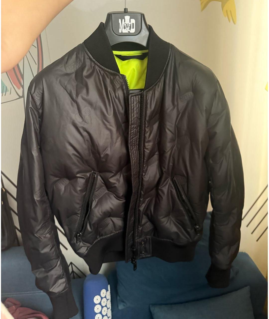 DIESEL Черная куртка, фото 7