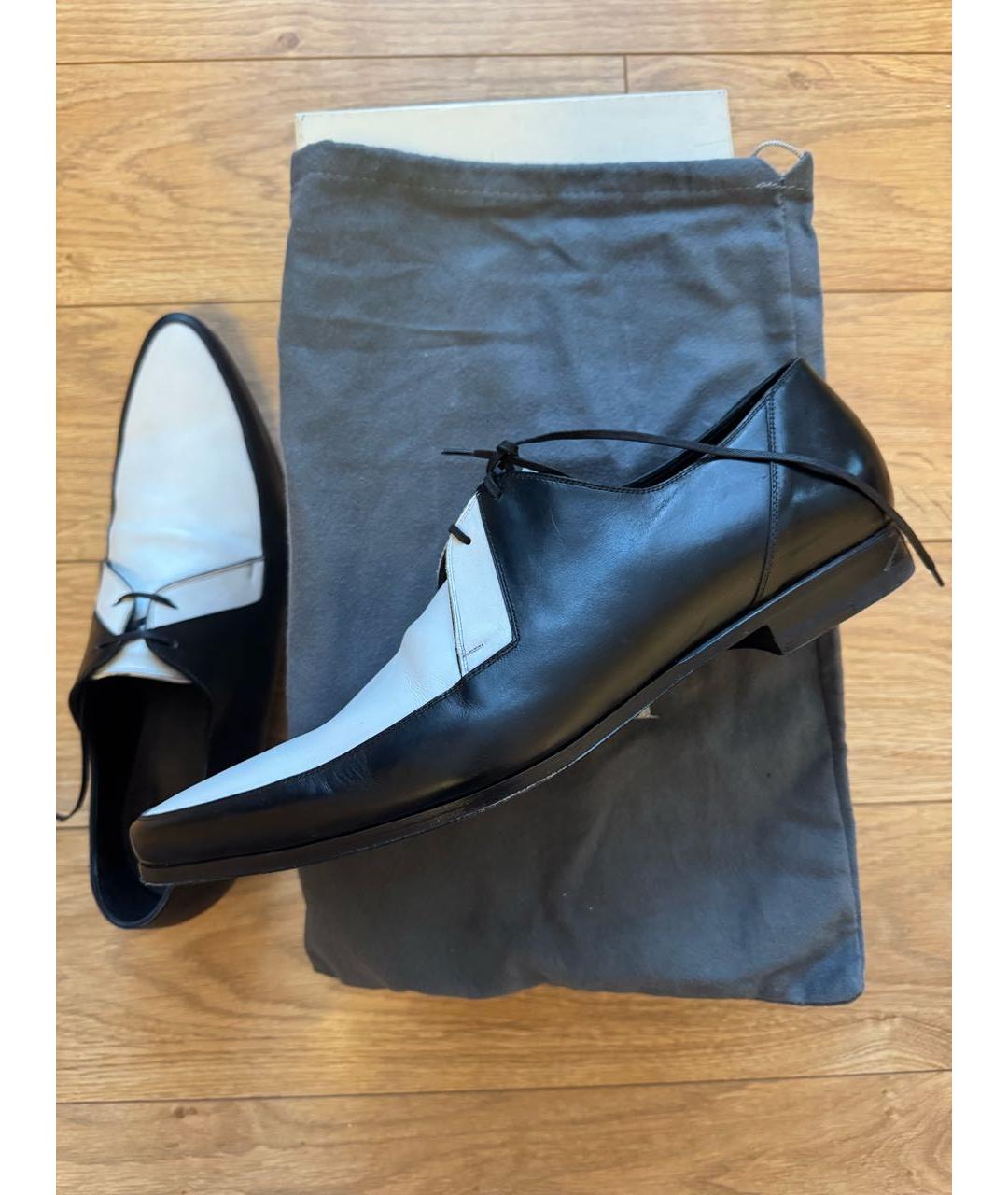 CHRISTIAN DIOR Мульти кожаные туфли, фото 5