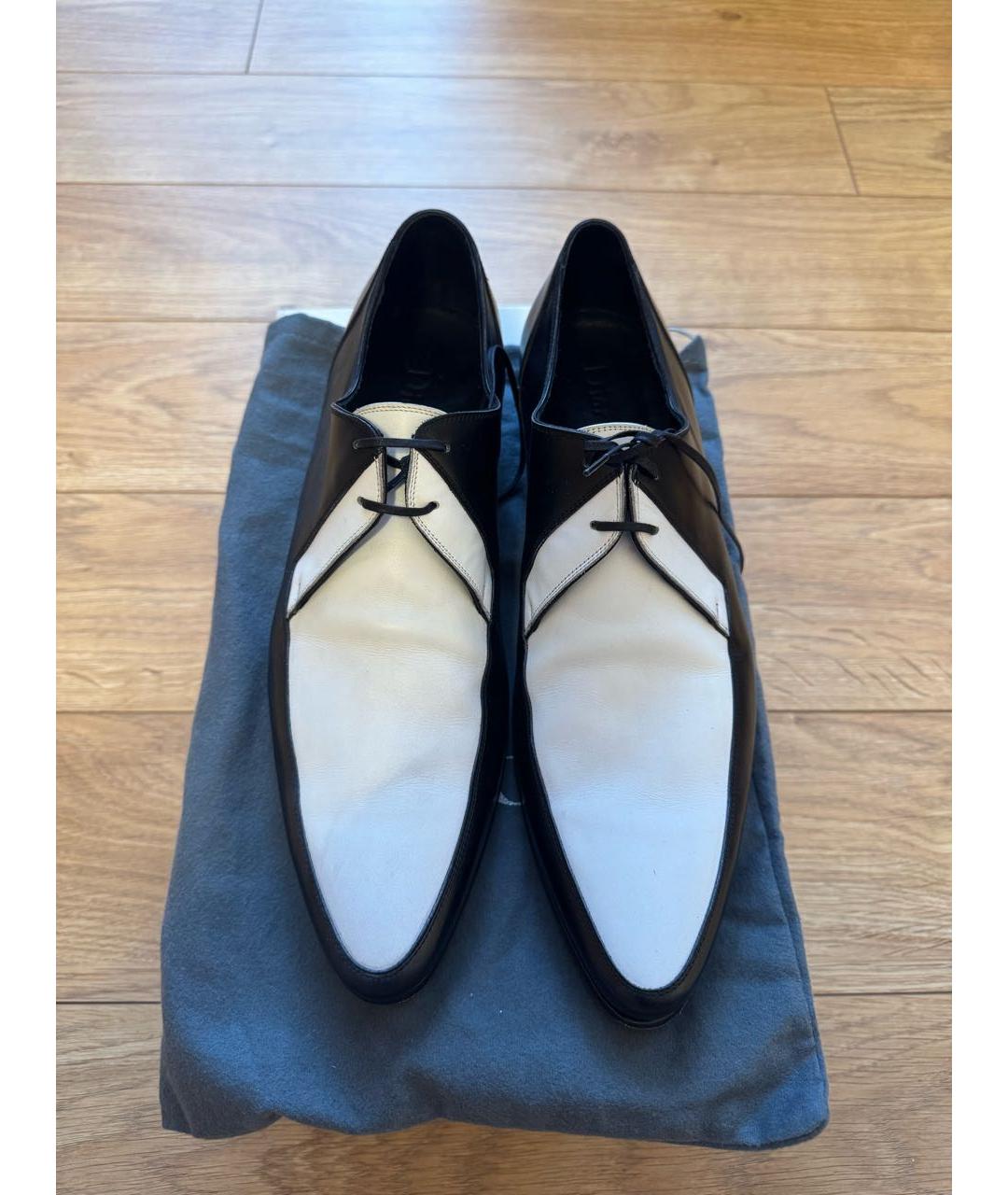 CHRISTIAN DIOR Мульти кожаные туфли, фото 2