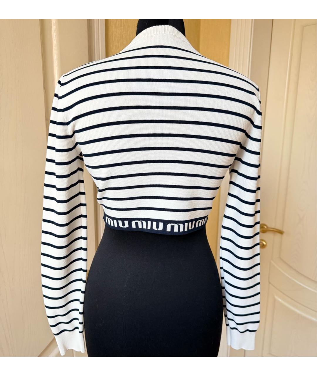 MIU MIU Вискозный джемпер / свитер, фото 3