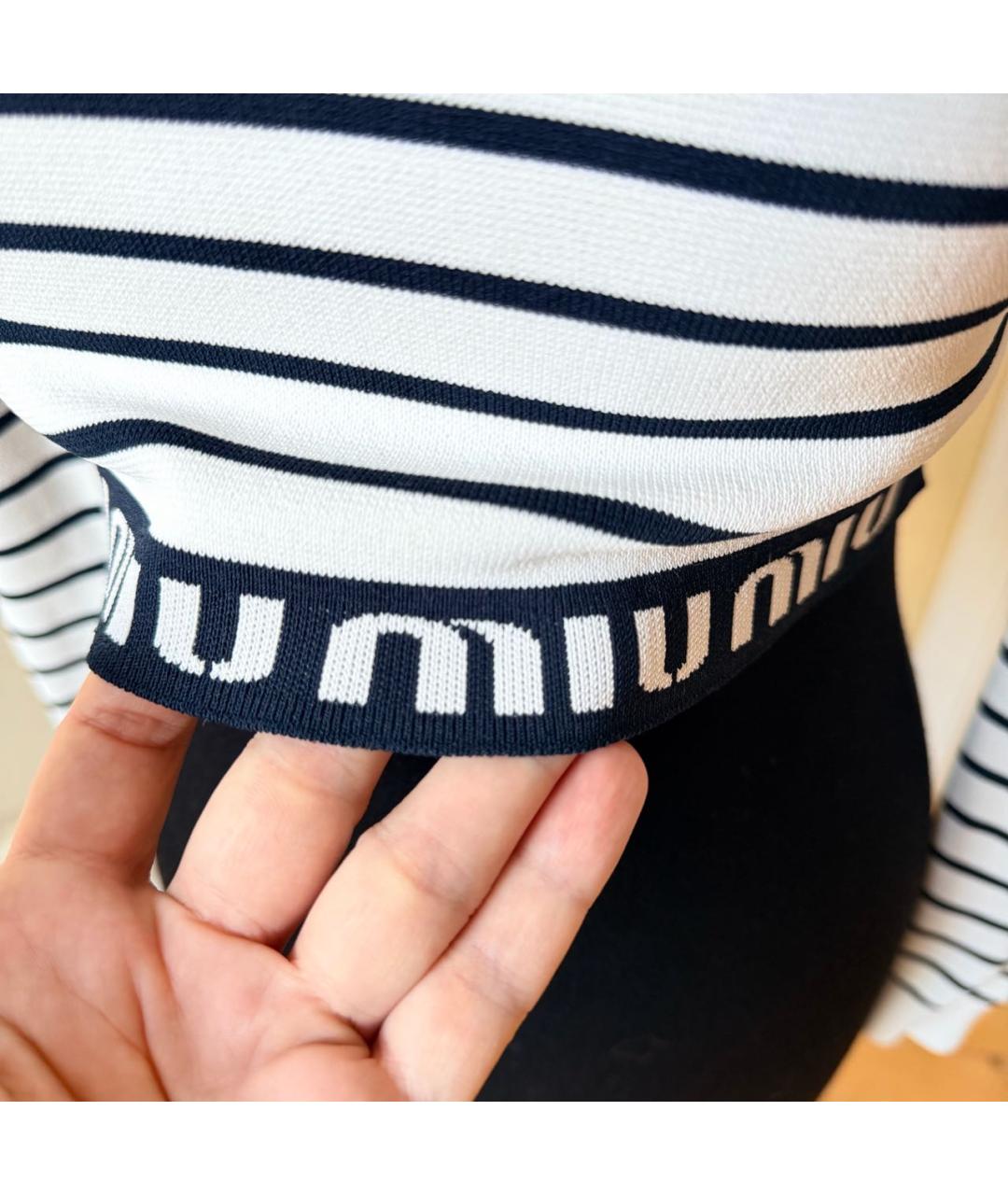 MIU MIU Вискозный джемпер / свитер, фото 4