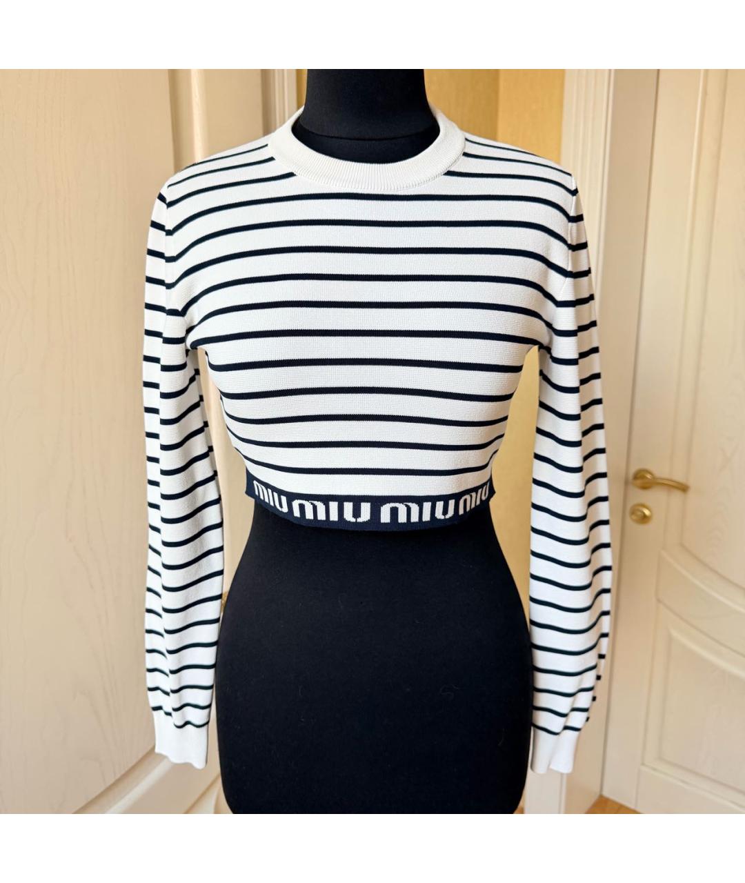 MIU MIU Вискозный джемпер / свитер, фото 2