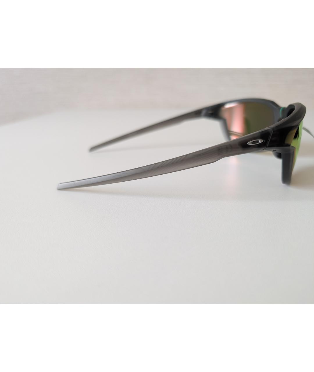 OAKLEY Черные пластиковые солнцезащитные очки, фото 6