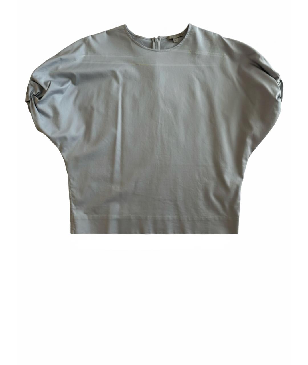 COS Голубая хлопковая блузы, фото 1