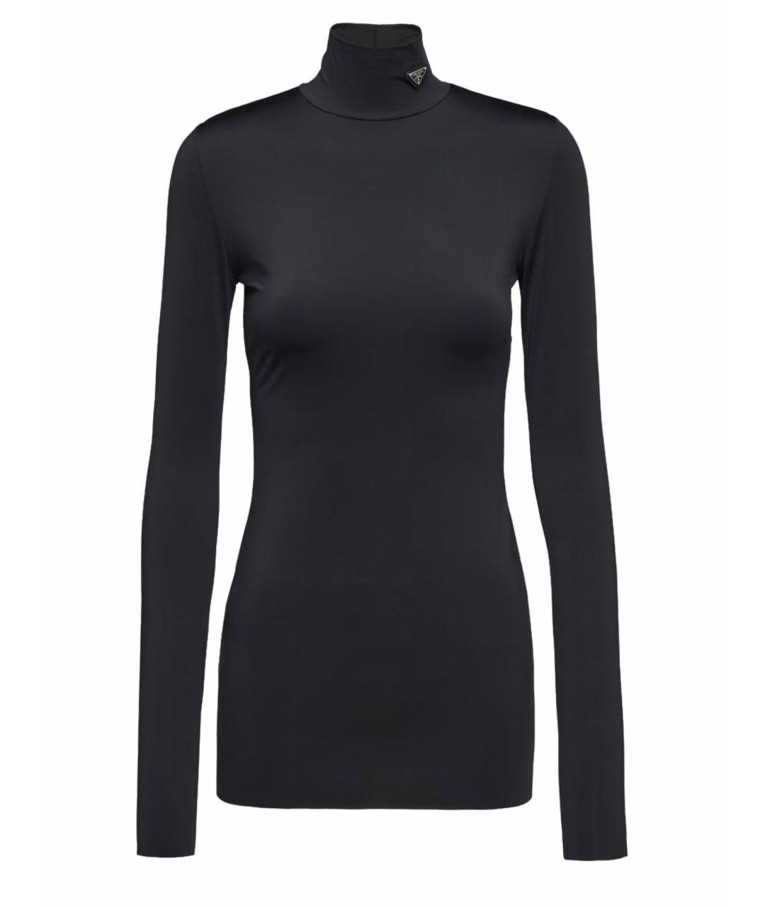 PRADA Черная водолазка, фото 1