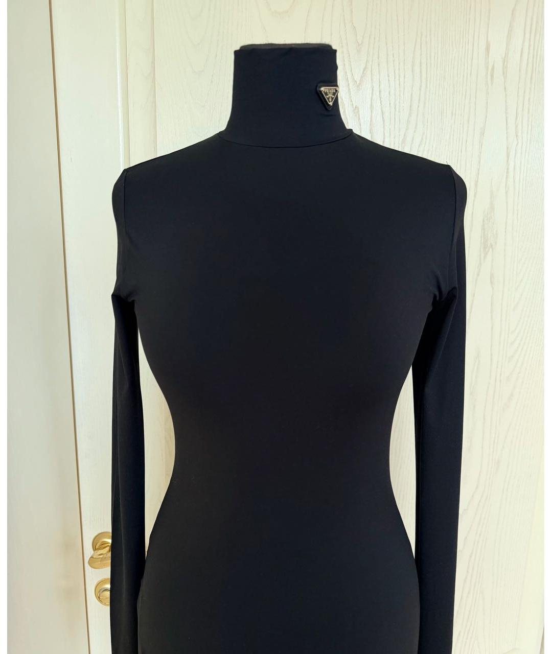 PRADA Черная водолазка, фото 2