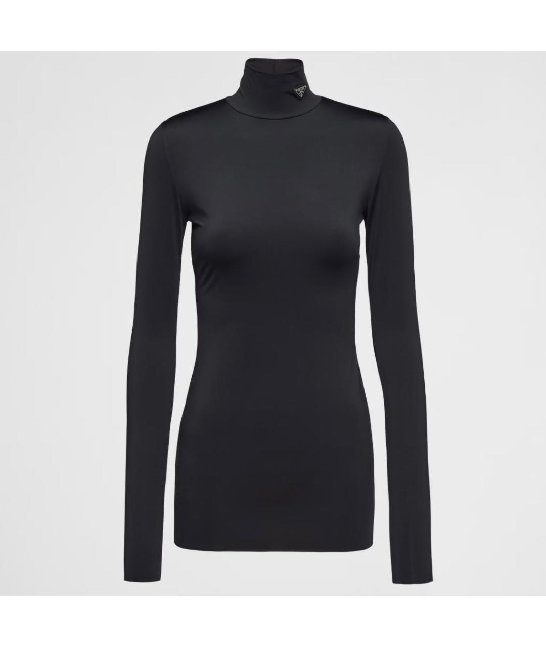 PRADA Черная водолазка, фото 5
